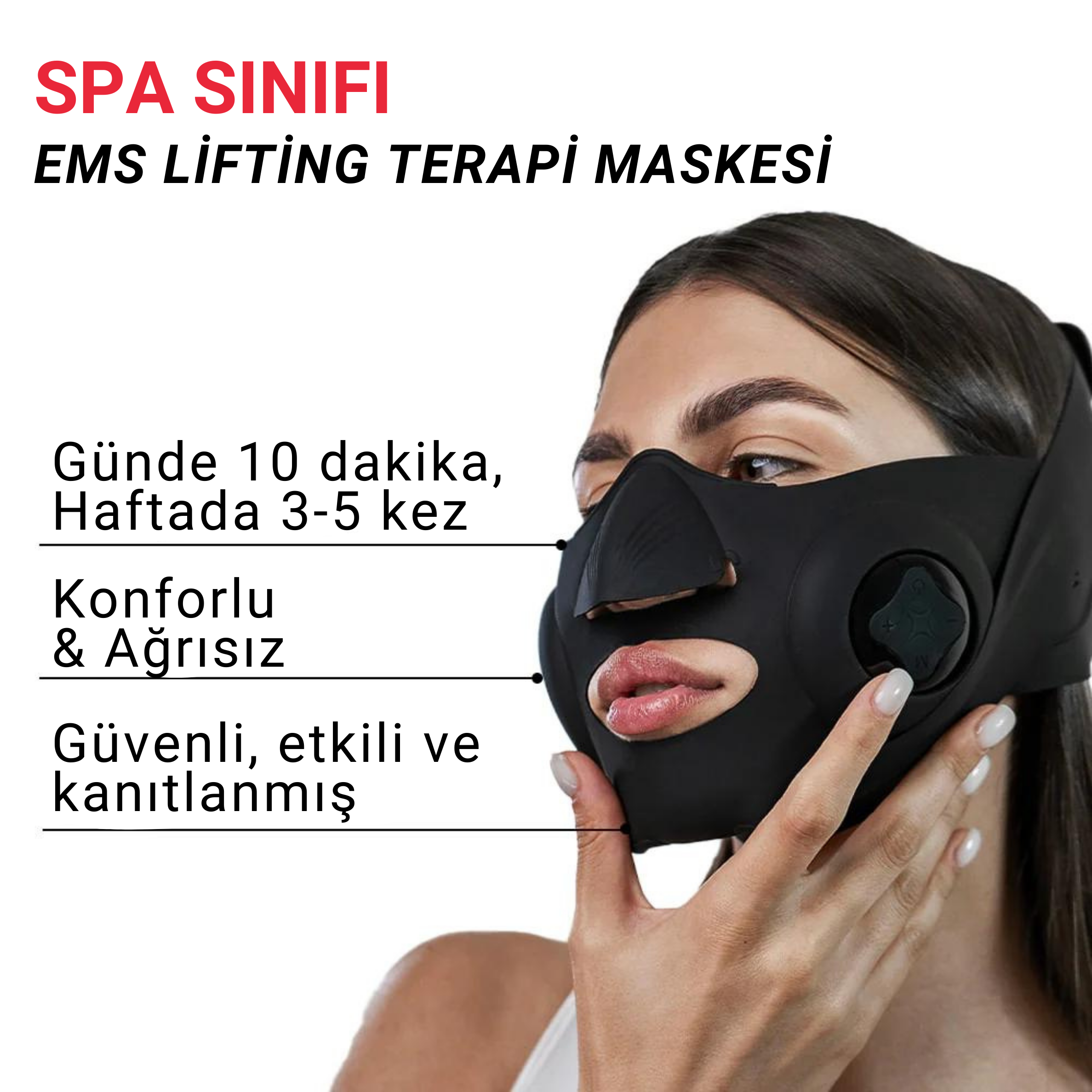 VYOLY YÜKSEK PERFORMANSLI EMS MASKE