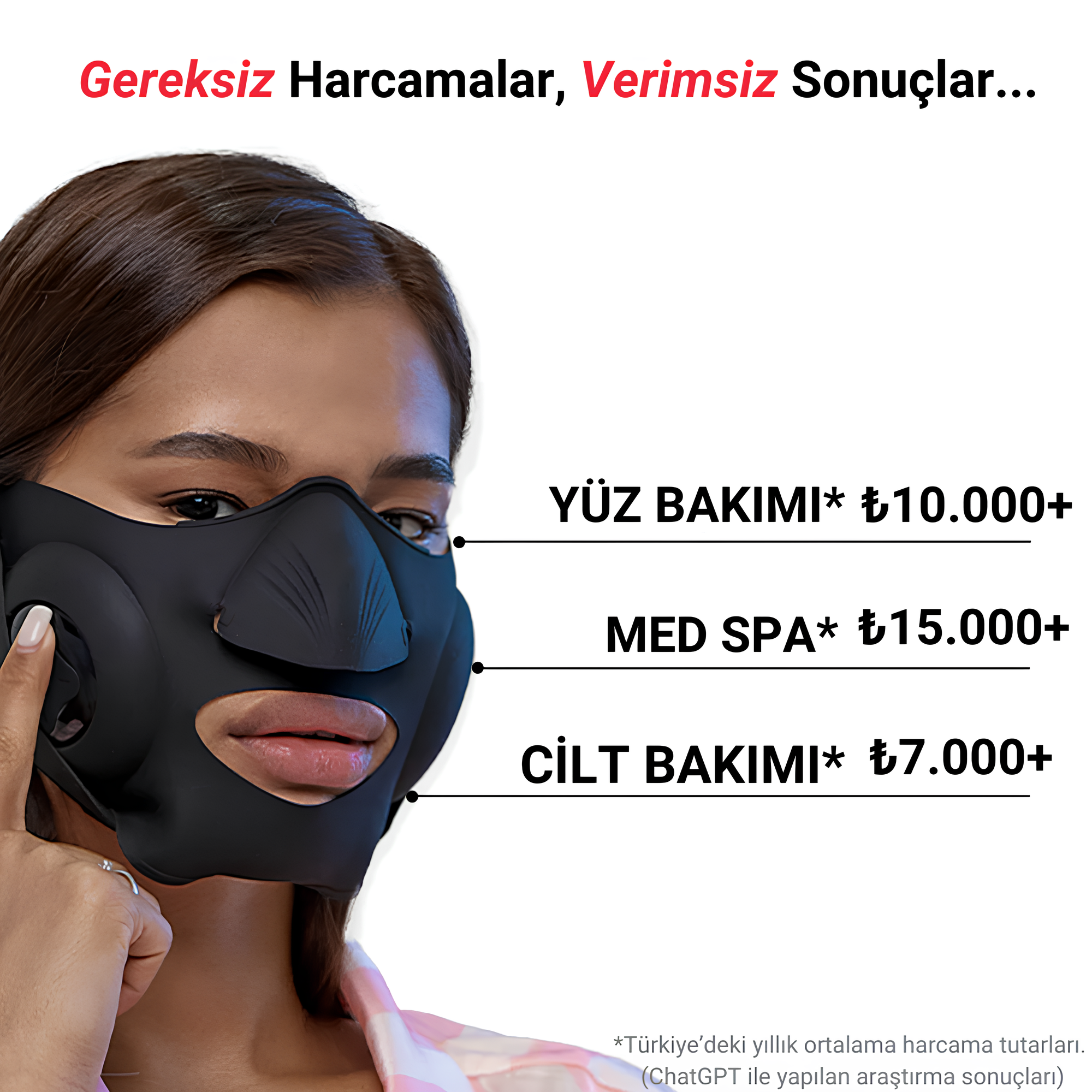 VYOLY YÜKSEK PERFORMANSLI EMS MASKE